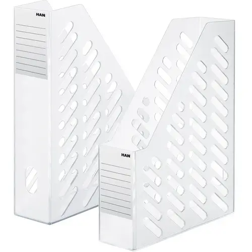 HAN BRILLANT 1602-63 Stehsammler DIN A4, DIN C4 Transluzent, Klar Polystyrol 1 St. HAN BRILLANT 1602-63 Stehsammler DIN A4, DIN C4 Transluzent, Klar Polystyrol 1 St.