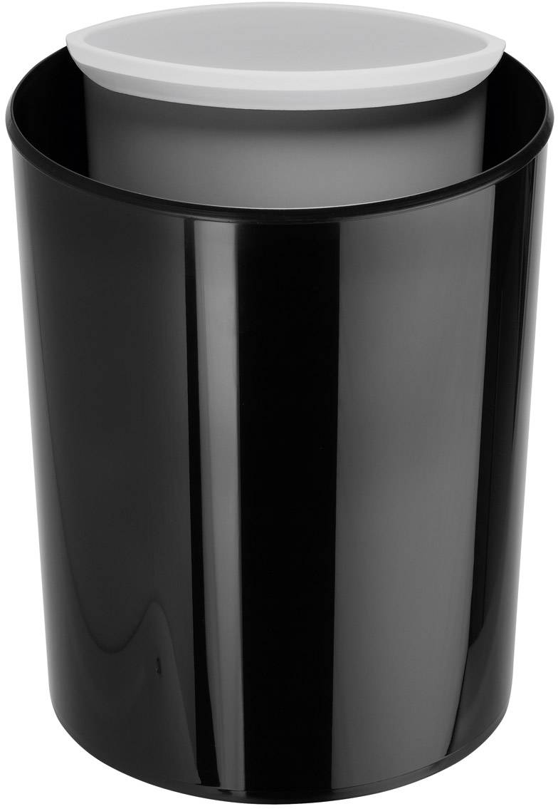 HAN Papierkorb i-LINE 18130-13 13l (Ø x H) 240mm x 300mm Styrol-Methyl-Methacrylat (SMMA) Schwarz 1St.