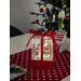 Konstsmide 4352-550 cadeau avec Père-Noël et bonhomme de neige blanc chaud LED multicolore enneigé, rempli d'eau, minuteur, avec
