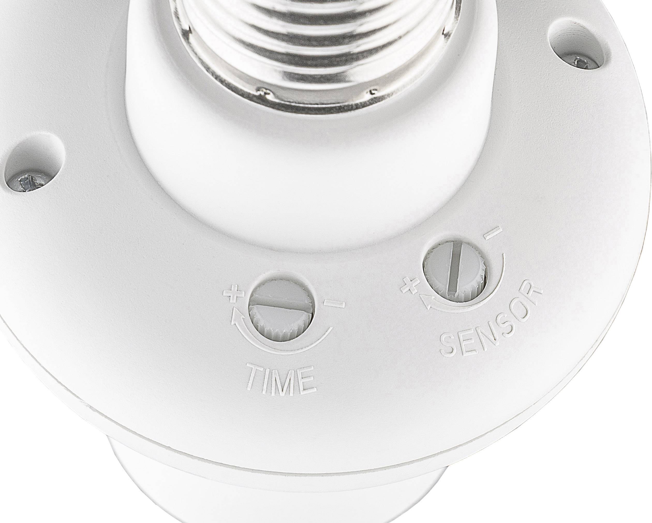 Goobay 55501 Lampenfassung E27 230 V 20 W mit Bewegungssensor