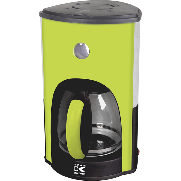 TKG Team Kalorik TKG CM 1045 AG Kaffeemaschine Apfelgrün Fassungsvermögen Tassen=15 Glaskanne, Warmhaltefunktion