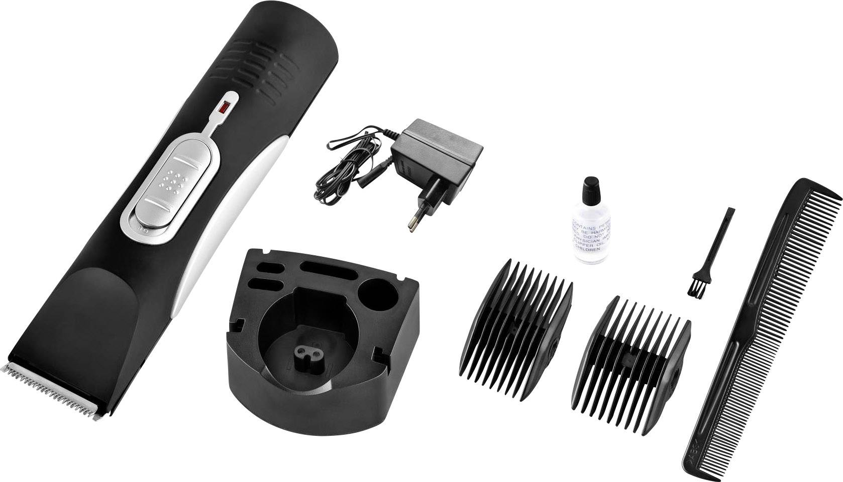 TKG Team Kalorik TKG HC 1004 RID Haarschneider Silber-Schwarz