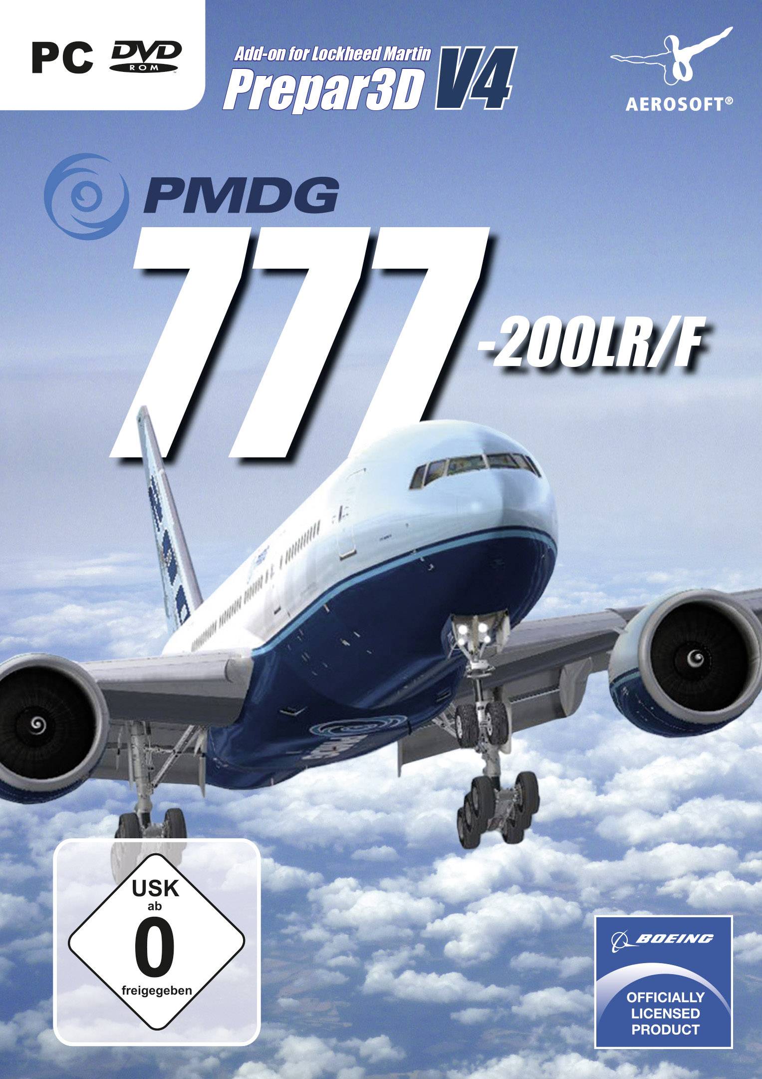 PMDG 777-200LR/F for P3D V4 Add-On PC USK: 0