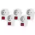 Renkforce RF-3422566 Schaltbare Zwischensteckdose 2polig Weiß Renkforce RF-3422566 Schaltbare Zwischensteckdose 2polig Weiß