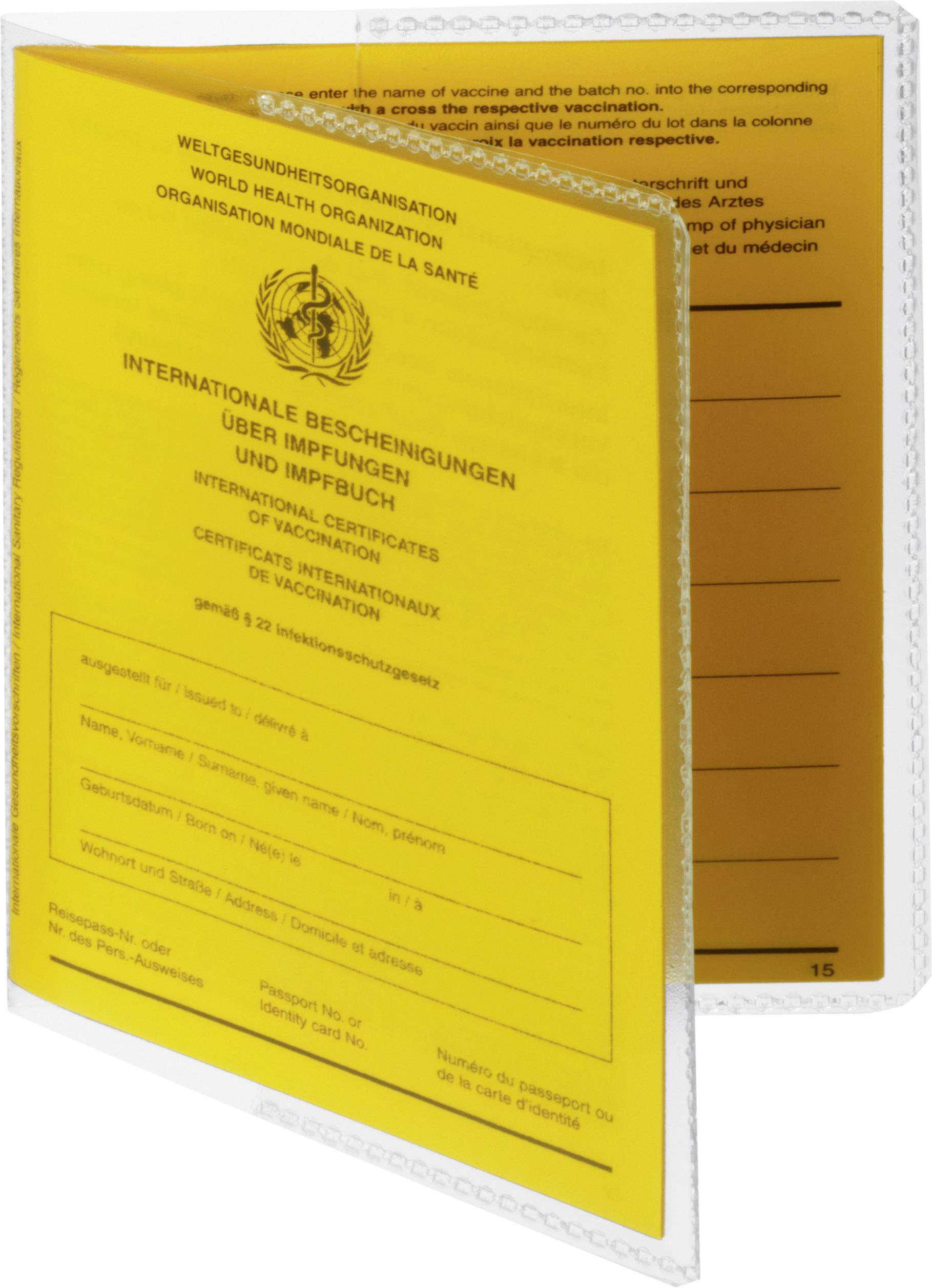 Durable Ausweishülle, Schutzhülle 2139 Folie 195 x 133mm (B x H) Transparent 213919