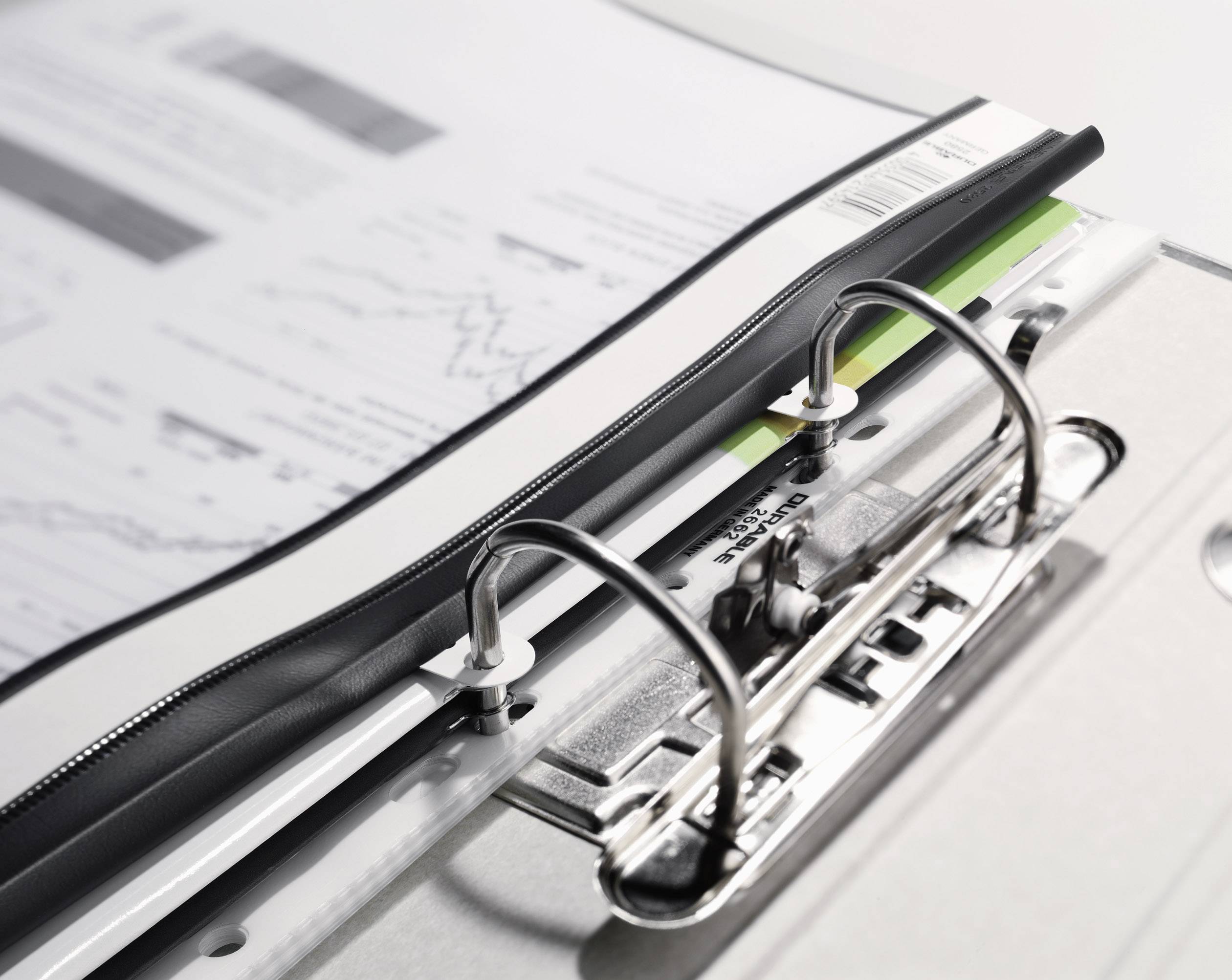 Durable 2580 258001 Sichthefter Schwarz DIN A4