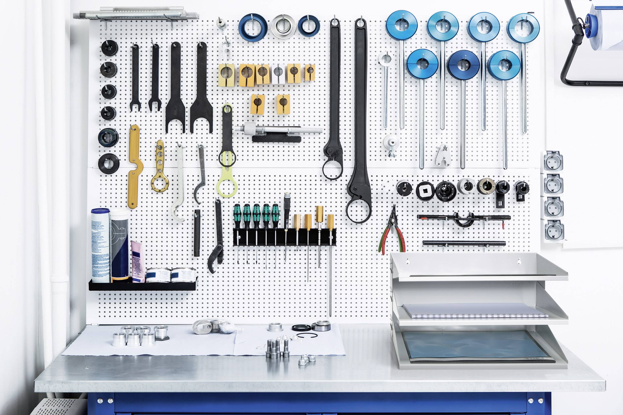 Durable Sortierablage 335910 Grau DIN A4 Anzahl der Fächer: 3