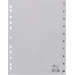 Durable 6511 Register DIN A4 1-10 Polypropylen Grau 10 Registerblätter geprägte Taben 651110 Durable 6511 Register DIN A4 1-10 Polypropylen Grau 10 Registerblätter geprägte Taben 651110