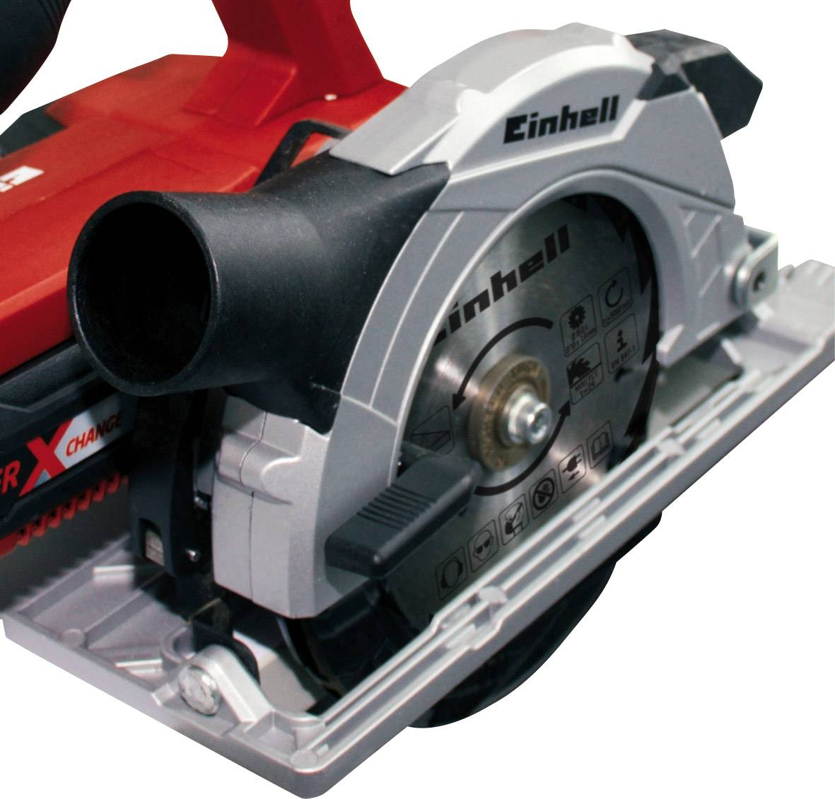 Einhell Power X-Change TE-CS 18 Li-Solo Akku-Handkreissäge 150mm ohne Akku 18V