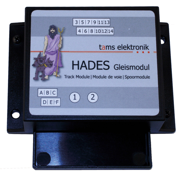 TAMS Elektronik 51-04158-01-C Gehäuse Zubehör für Hades - Gleismodul