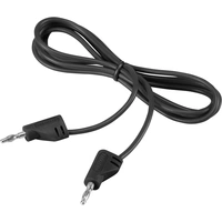 VOLTCRAFT MSB-200 Messleitung Lamellenstecker 2 mm Lamellenstecker 2 mm 0.90 m Schwarz 1 St. VOLTCRAFT MSB-200 Messleitung Lamellenstecker 2 mm Lamellenstecker 2 mm 0.90 m Schwarz 1 St.