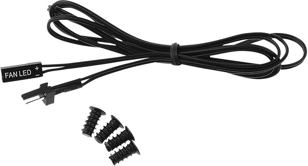 Bitfenix Spectre LED PC-Gehäuse-Lüfter Schwarz, Grün (B x H x T) 230 x 200 x 30mm