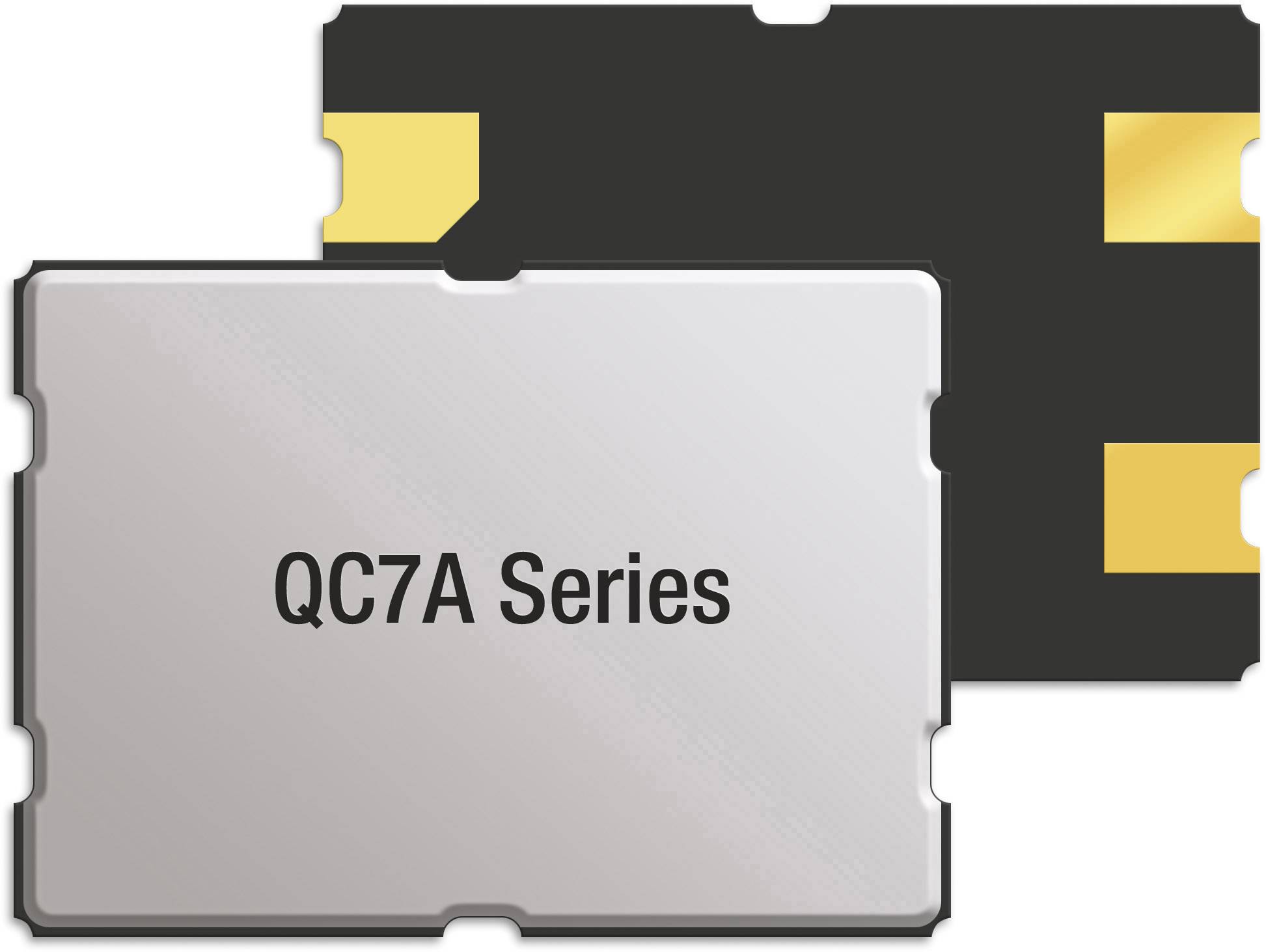 Qantek Quarzkristall QC7A6.00000F12B33M SMD 6.00000MHz 12pF 7.0mm 5.0mm 1.0mm 250 St. Tape on Full reel