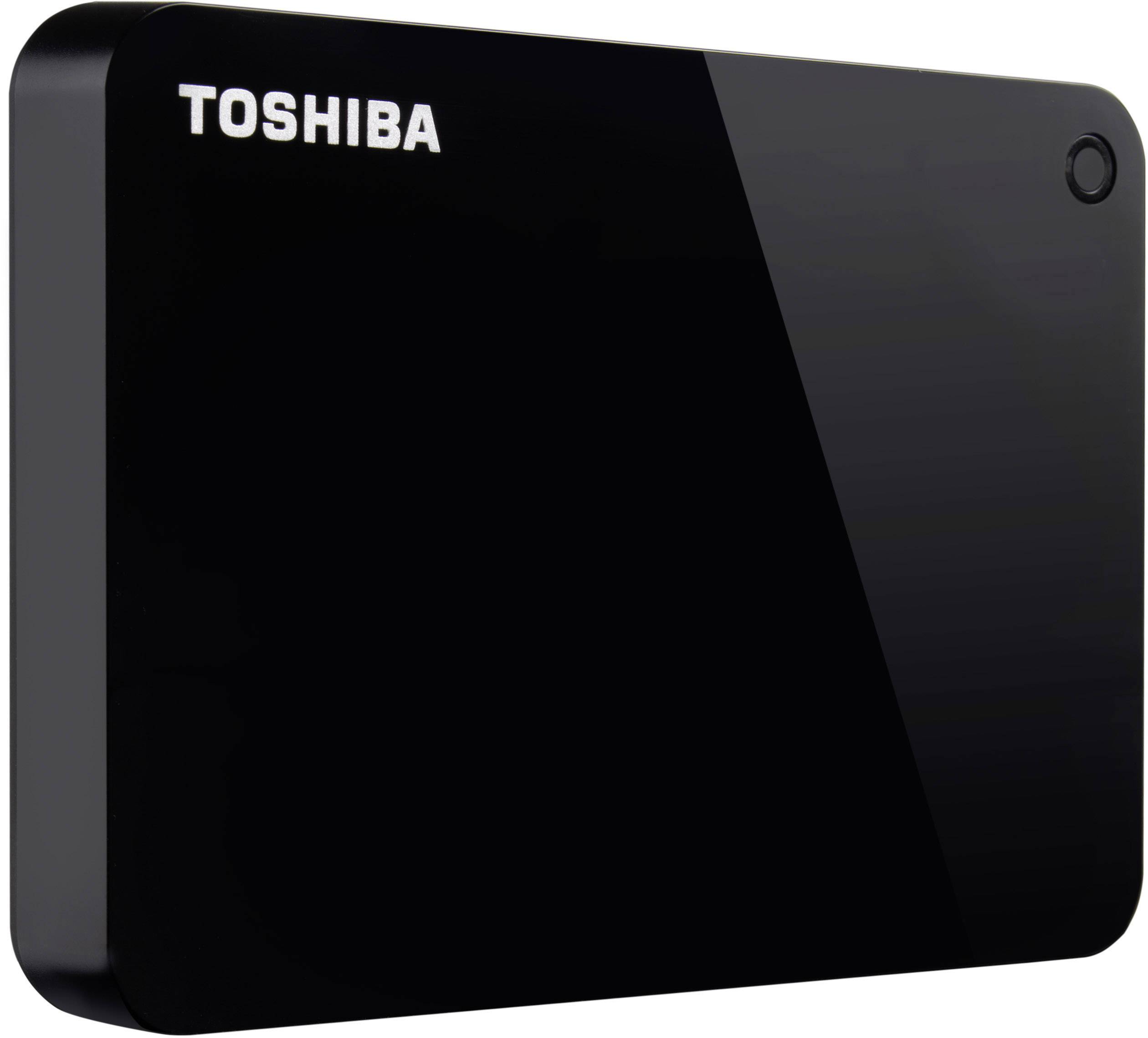 Toshiba Canvio Advance 2TB Externe Festplatte 6.35cm (2.5 Zoll) USB 3.2 Gen 1 (USB 3.0) Schwarz HDTC920EK3AA