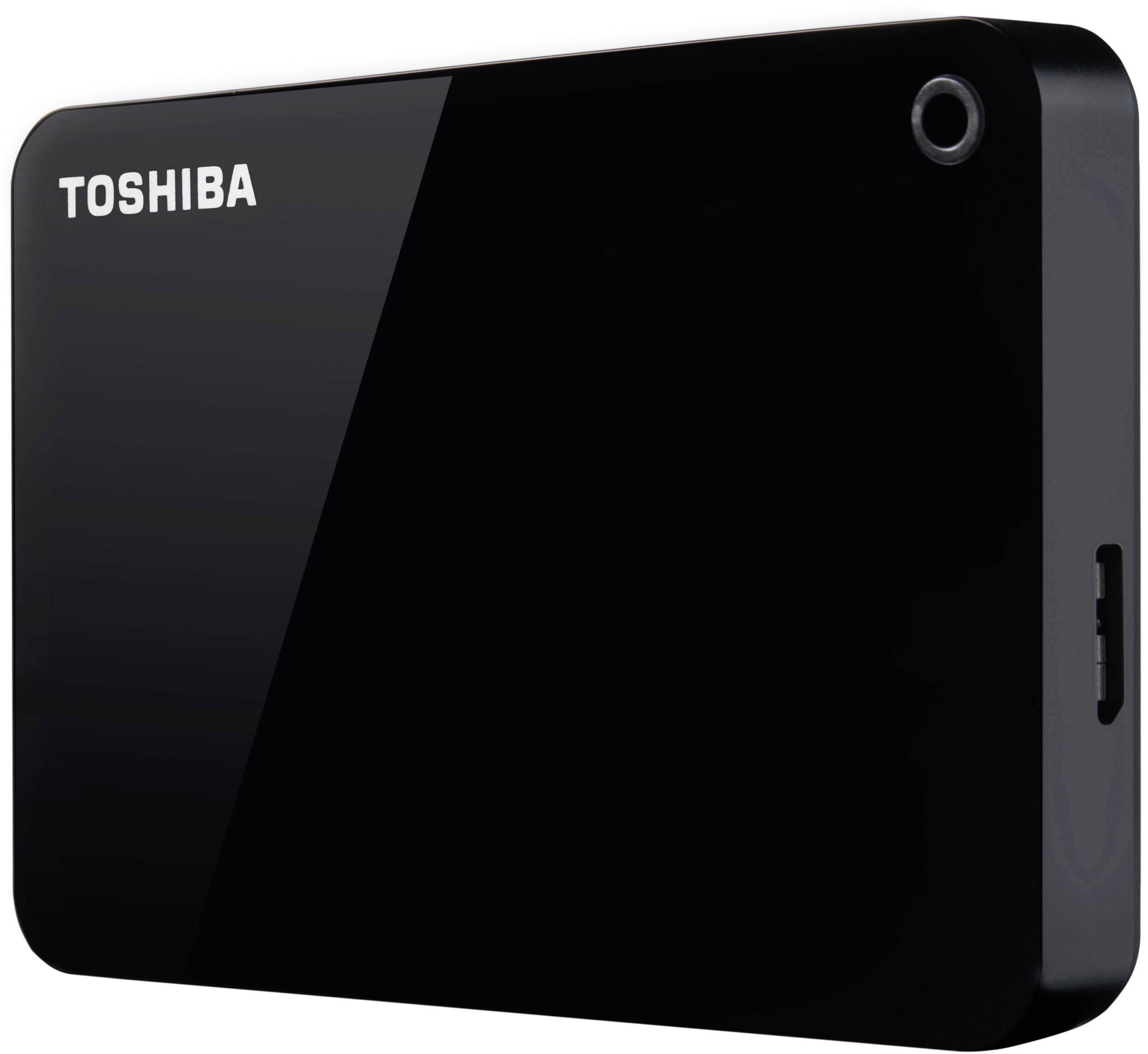Toshiba Canvio Advance 2TB Externe Festplatte 6.35cm (2.5 Zoll) USB 3.2 Gen 1 (USB 3.0) Schwarz HDTC920EK3AA