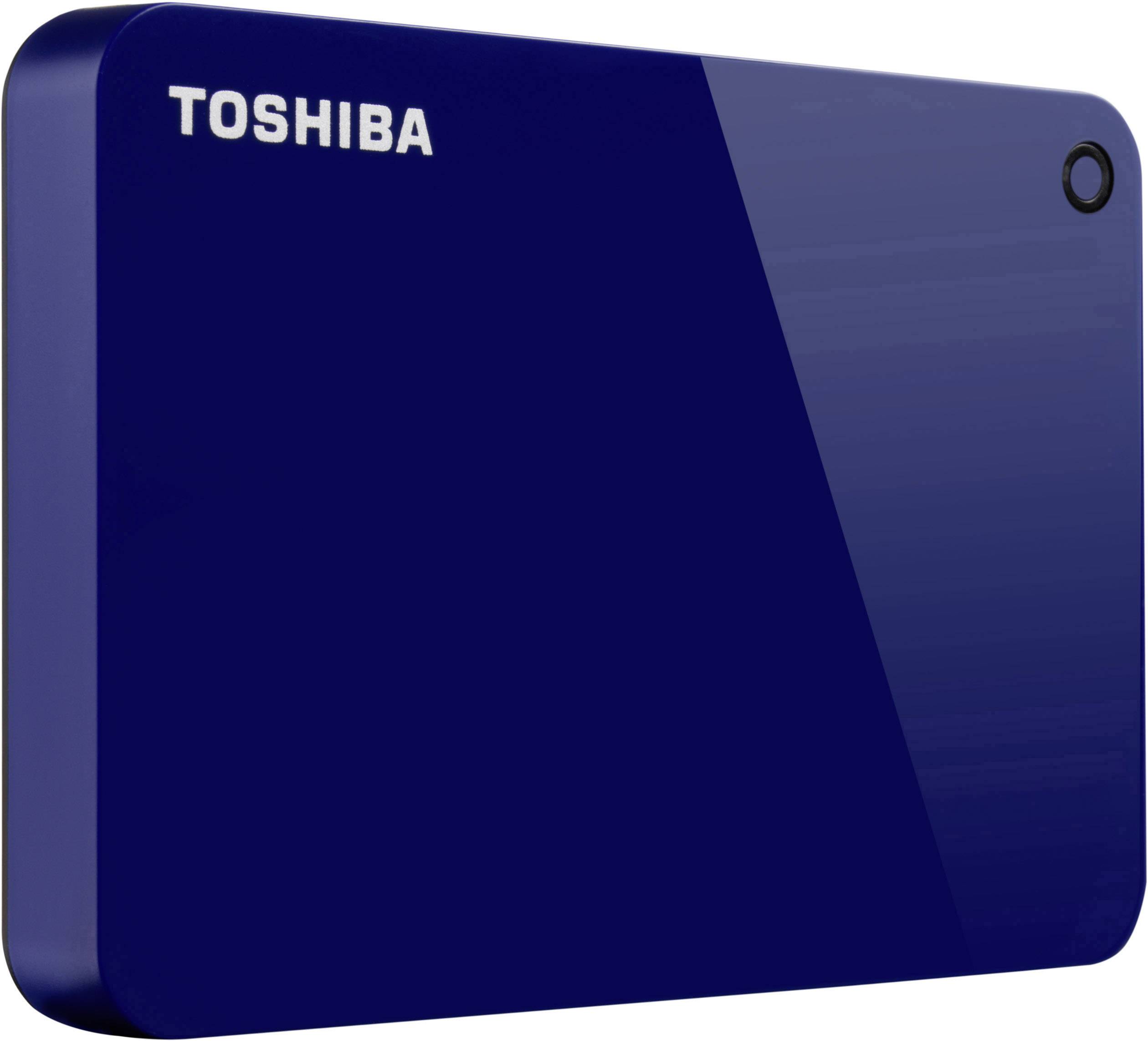 Toshiba Canvio Advance 2TB Externe Festplatte 6.35cm (2.5 Zoll) USB 3.2 Gen 1 (USB 3.0) Blau HDTC920EL3AA