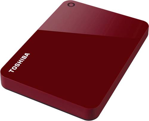 Toshiba Canvio Advance 4TB Externe Festplatte 6.35cm (2.5 Zoll) USB 3.0 Rot HDTC940ER3CA