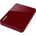 Toshiba Canvio Advance 2 TB Externe Festplatte 6.35 cm (2.5 Zoll) USB 3.2 Gen 1 (USB 3.0) Rot HDTC9
