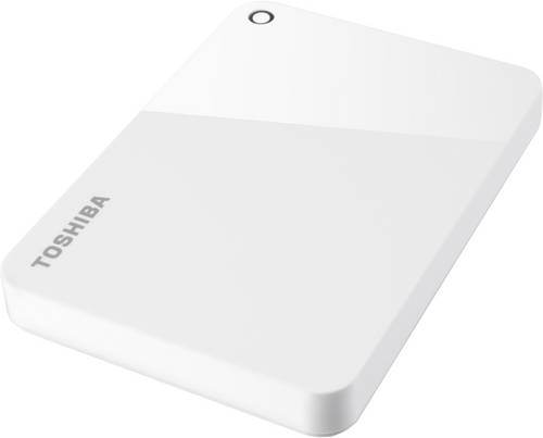 Toshiba Canvio Advance 1TB Externe Festplatte 6.35cm (2.5 Zoll) USB 3.0 Weiß HDTC910EW3AA