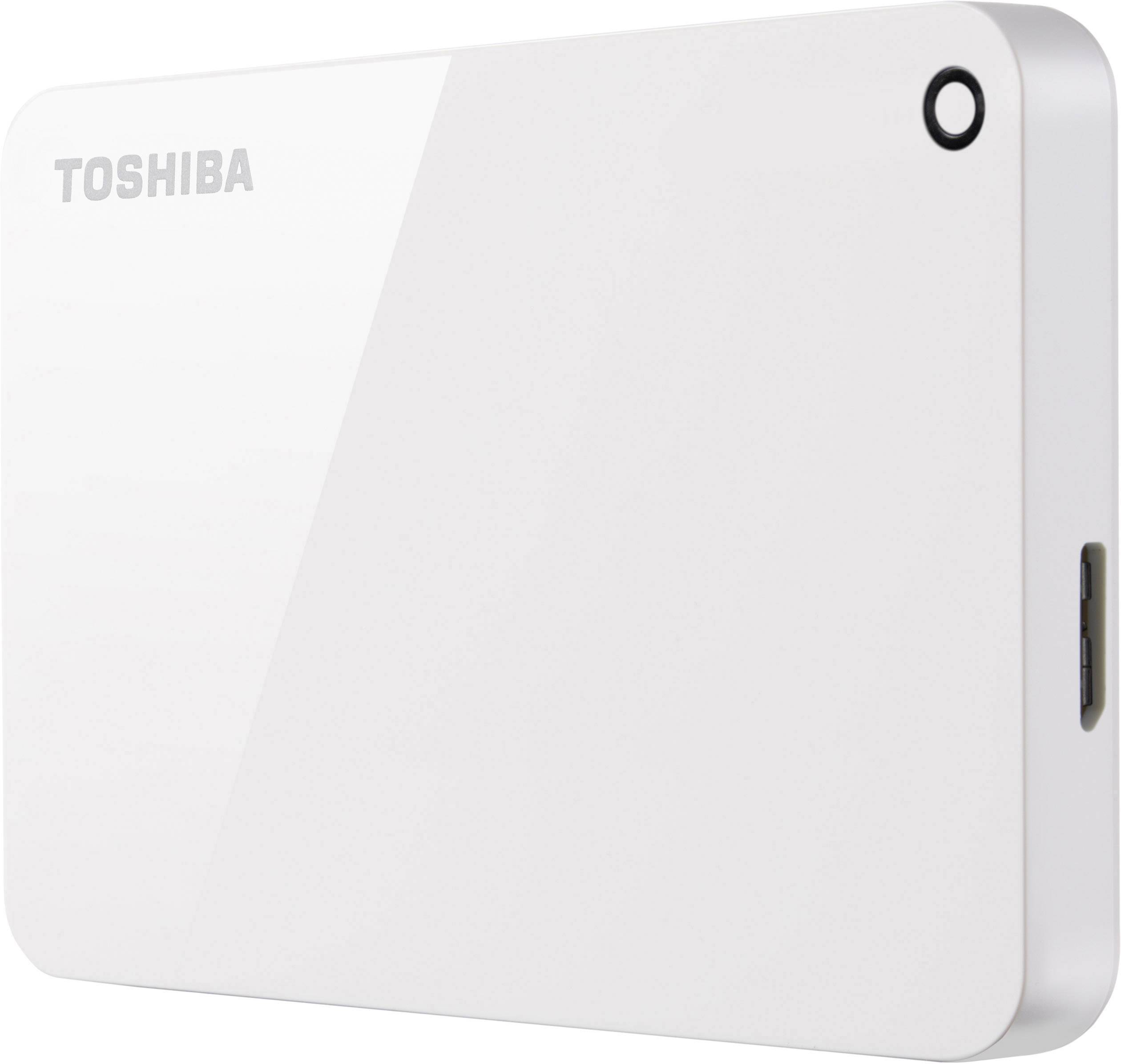 Toshiba Canvio Advance 2TB Externe Festplatte 6.35cm (2.5 Zoll) USB 3.2 Gen 1 (USB 3.0) Weiß HDTC920EW3AA