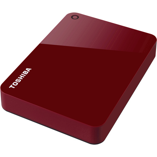 Toshiba Canvio Advance Externe Festplatte 6.35 cm (2.5 Zoll) 3 TB Rot USB 3.0