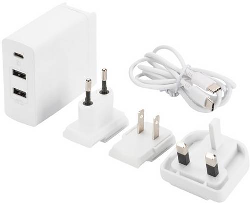 Travel 31812 USB-Ladegerät Steckdose Ausgangsstrom (max.) 6000mA 3 x USB, USB-C™ Buchse USB