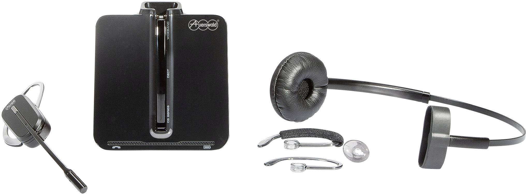 Auerswald COMfortel Telefon-Headset DECT schnurlos On Ear Schwarz