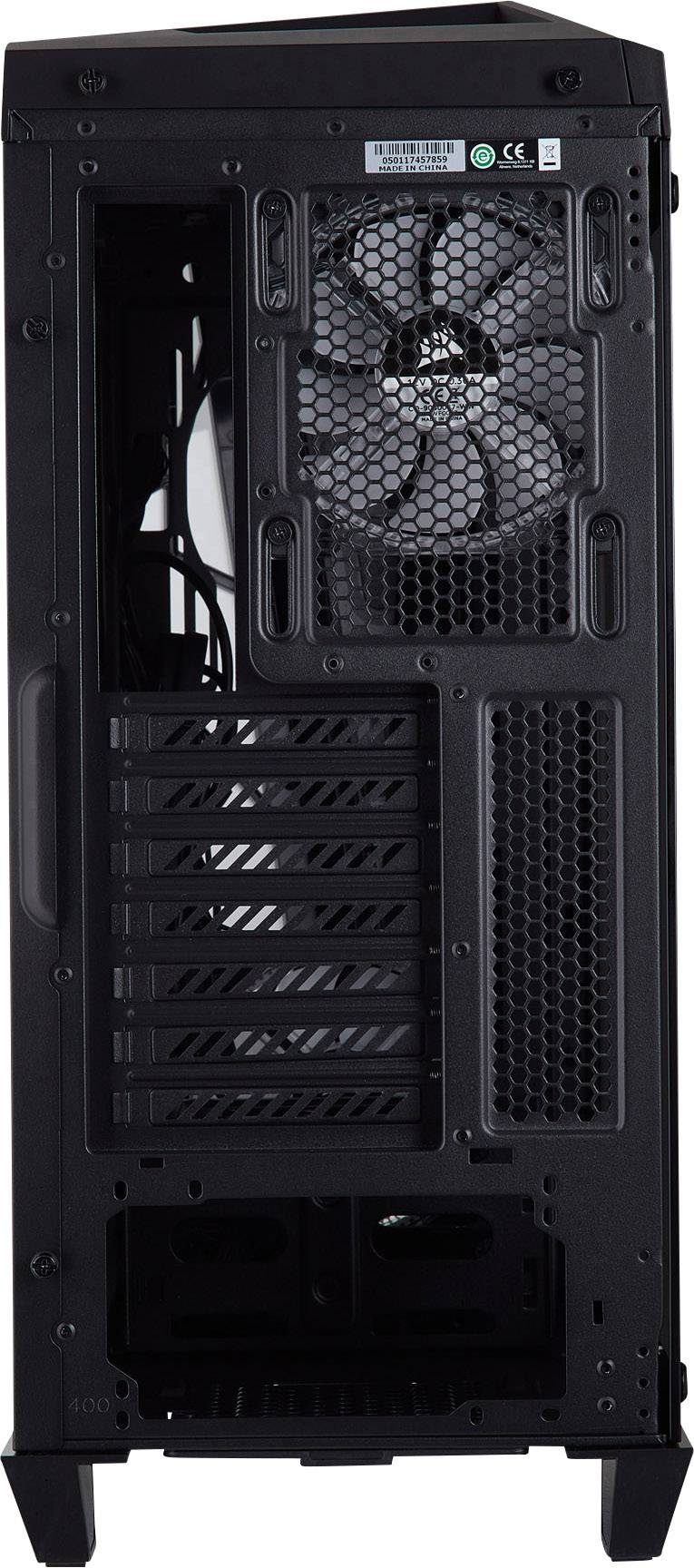 Corsair Spec Omega RGB Midi-Tower PC-Gehäuse Schwarz 2 Vorinstallierte LED Lüfter, Seitenfenster, Integrierte Beleuchtung, Staubfilter
