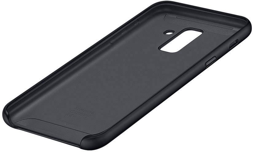 Samsung Dual Layer Backcover Samsung Galaxy A6 Plus (2018) Schwarz EF-PA605CBEGWW