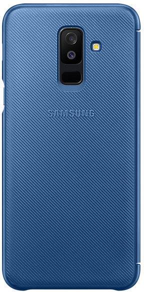 Samsung Wallet Cover Booklet Galaxy A6 Plus (2018) Blau