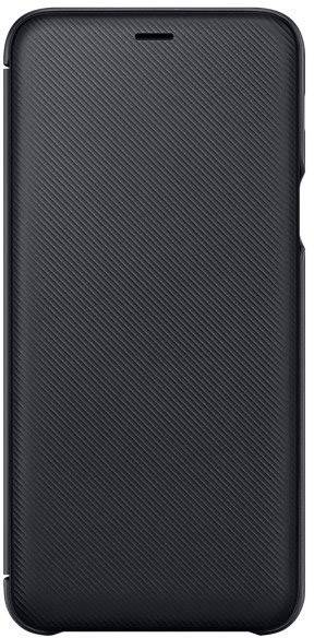 Samsung Wallet Cover Booklet Galaxy A6 Plus (2018) Schwarz