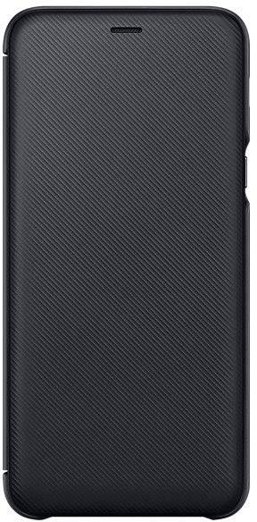 Samsung Wallet Cover Booklet Galaxy A6 Plus (2018) Schwarz