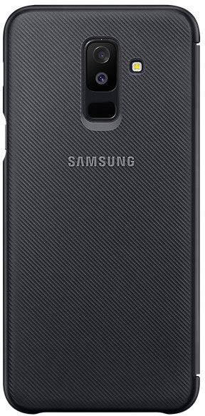 Samsung Wallet Cover Booklet Galaxy A6 Plus (2018) Schwarz