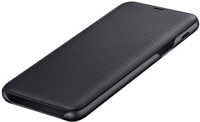Samsung Wallet Cover Booklet Galaxy A6 Plus (2018) Schwarz