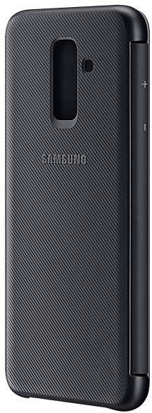 Samsung Wallet Cover Booklet Galaxy A6 Plus (2018) Schwarz