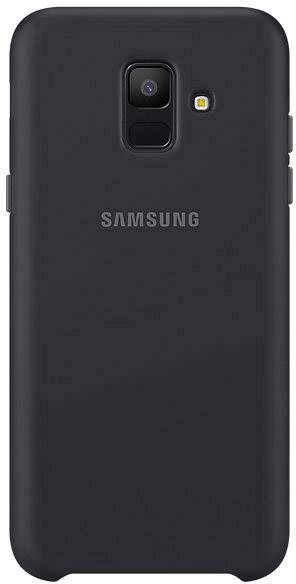 Samsung Dual Layer Backcover Galaxy A6 (2018) Schwarz