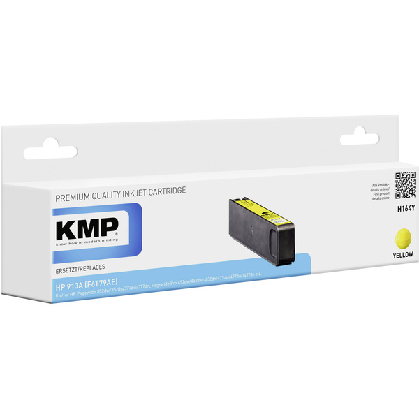 KMP Tinte ersetzt HP 913A Kompatibel Gelb H164Y 1751,4009