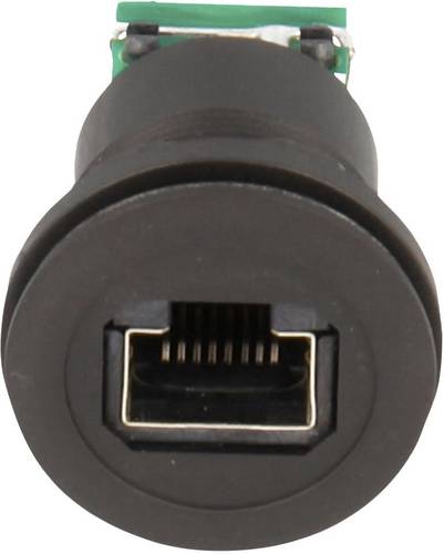 Schlegel RJ45-Einbaubuchse RRJ_RJ45_STB_SW Buchse, Einbau Polzahl 8P8C 1 St.