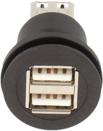 2 x USB 2.0 Buchse A - 2 x USB 2.0 Buchse A Buchse, Einbau Inhalt: 1St.