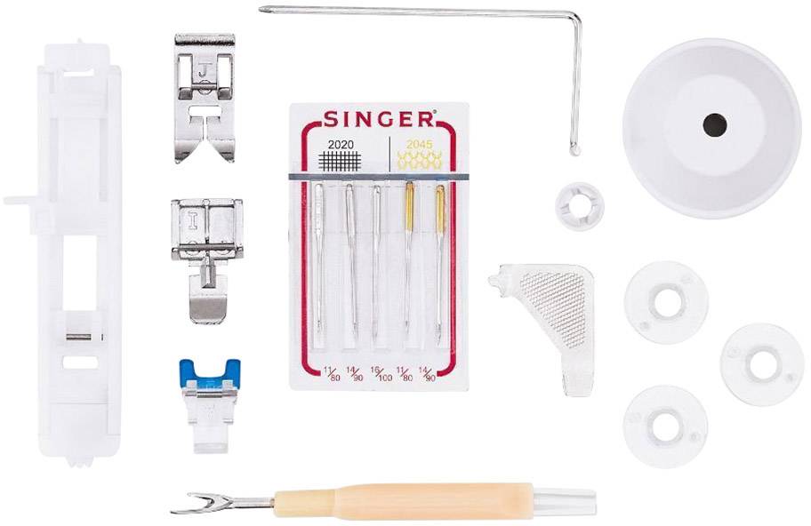 Singer Freiarmnähmaschine Heavy Duty 4423 Weiß, Grau