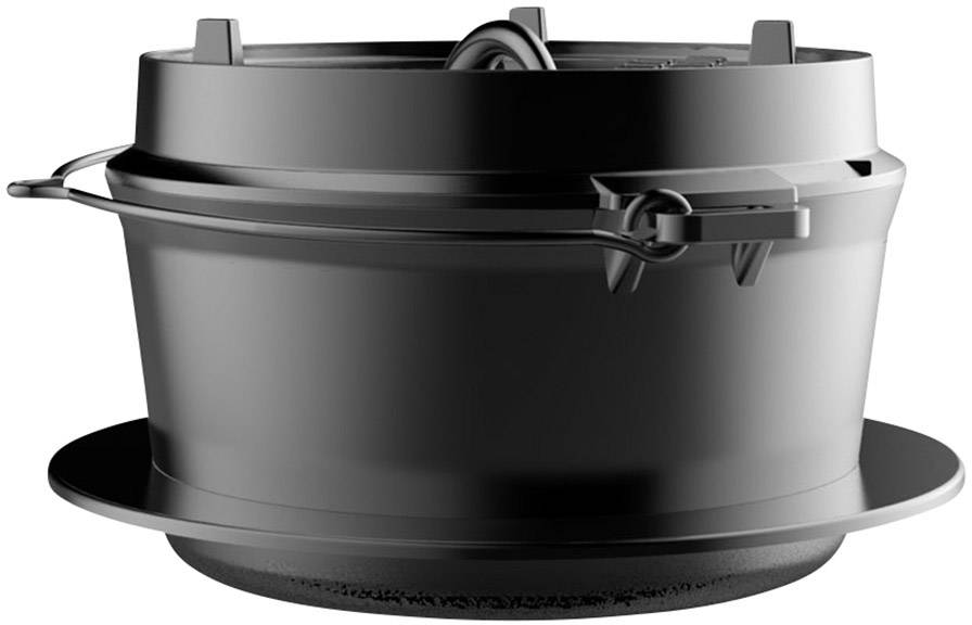 tepro Garten 8230 Dutch-Oven Guss Grillrost Einleger Schwarz