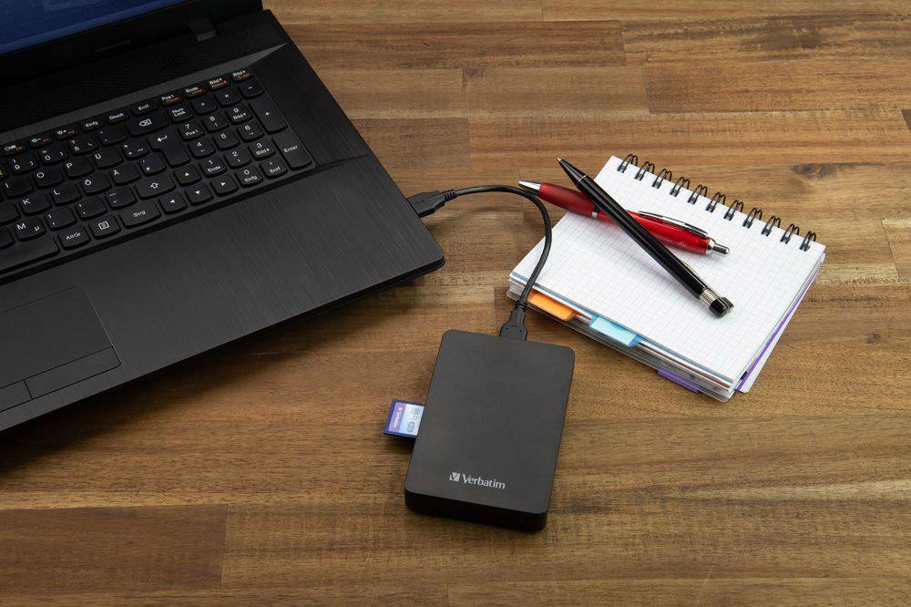 Verbatim Store 'n' Go Portable 1 TB Externe Festplatte 6.35 cm (2.5 Zoll) USB 3.2 Gen 1 (USB 3.0) Schwarz 53421