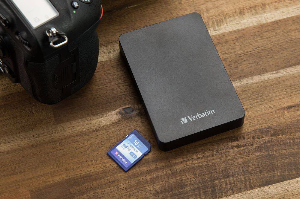 Verbatim Store 'n' Go Portable 1 TB Externe Festplatte 6.35 cm (2.5 Zoll) USB 3.2 Gen 1 (USB 3.0) Schwarz 53421