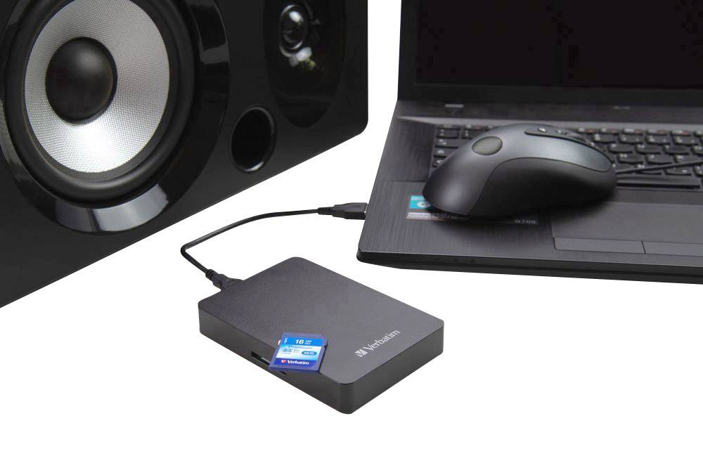 Verbatim Store 'n' Go Portable 1 TB Externe Festplatte 6.35 cm (2.5 Zoll) USB 3.2 Gen 1 (USB 3.0) Schwarz 53421