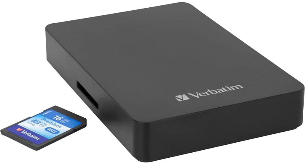 Verbatim Store 'n' Go Portable 1 TB Externe Festplatte 6.35 cm (2.5 Zoll) USB 3.2 Gen 1 (USB 3.0) Schwarz 53421
