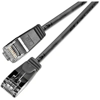 Slim Wirewin PKW-LIGHT-STP-K6 2.0 SW RJ45 Netzwerkkabel, Patchkabel CAT 6 U/FTP 2.00 m Schwarz 1 St. Slim Wirewin PKW-LIGHT-STP-K6 2.0 SW RJ45 Netzwerkkabel, Patchkabel CAT 6 U/FTP 2.00 m Schwarz 1 St.