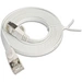 Slim Wirewin PKW-STP-SLIM-KAT6 2.0 WS RJ45 Netzwerkkabel, Patchkabel CAT 6 U/FTP 2.00m Weiß flach 1St. Slim Wirewin PKW-STP-SLIM-KAT6 2.0 WS RJ45 Netzwerkkabel, Patchkabel CAT 6 U/FTP 2.00m Weiß flach 1St.