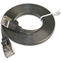 Slim Wirewin PKW-STP-SLIM-KAT6 3.0 SW RJ45 Netzwerkkabel, Patchkabel CAT 6 U/FTP 3.00 m Schwarz flach 1 St. Slim Wirewin PKW-STP-SLIM-KAT6 3.0 SW RJ45 Netzwerkkabel, Patchkabel CAT 6 U/FTP 3.00 m Schwarz flach 1 St.