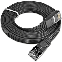 Slim Wirewin PKW-STP-SLIM-KAT6 3.0 SW RJ45 Netzwerkkabel, Patchkabel CAT 6 U/FTP 3.00 m Schwarz flach 1 St. Slim Wirewin PKW-STP-SLIM-KAT6 3.0 SW RJ45 Netzwerkkabel, Patchkabel CAT 6 U/FTP 3.00 m Schwarz flach 1 St.