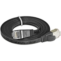 Slim Wirewin PKW-STP-SLIM-KAT6 3.0 SW RJ45 Netzwerkkabel, Patchkabel CAT 6 U/FTP 3.00 m Schwarz flach 1 St. Slim Wirewin PKW-STP-SLIM-KAT6 3.0 SW RJ45 Netzwerkkabel, Patchkabel CAT 6 U/FTP 3.00 m Schwarz flach 1 St.